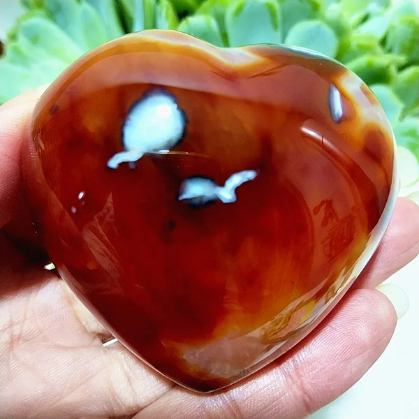 Red Agate Heart-ToShay.org