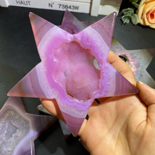 Pink Agate Star-ToShay.org