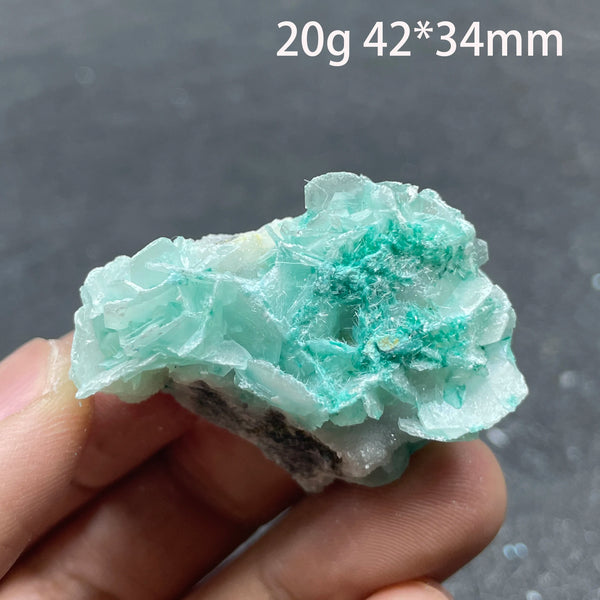 Blue Antlerite Quartz Crystal-ToShay.org