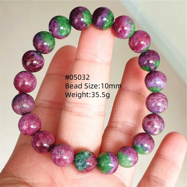 Red Ruby Zoisite Bracelet-ToShay.org