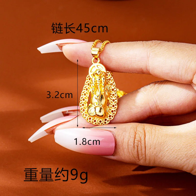 Gold Coin Pendant-ToShay.org