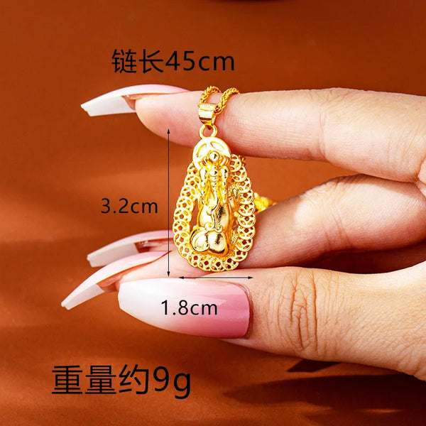 Gold Coin Pendant-ToShay.org