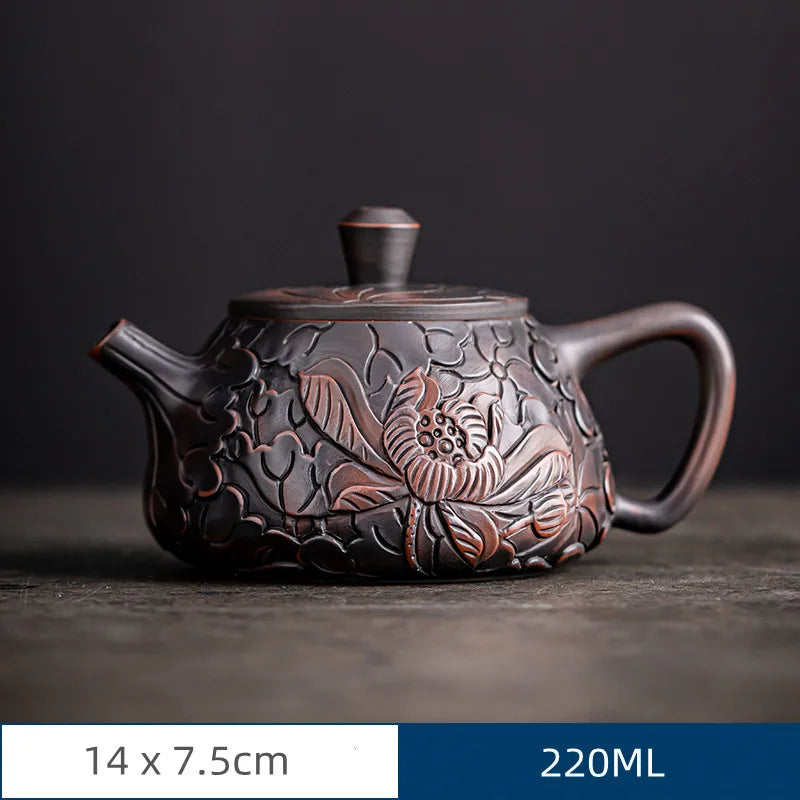 Dragon Clay Teapot-ToShay.org