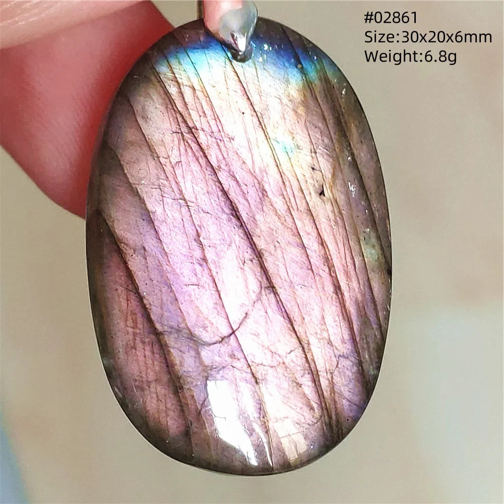 Blue Light Labradorite Pendant-ToShay.org