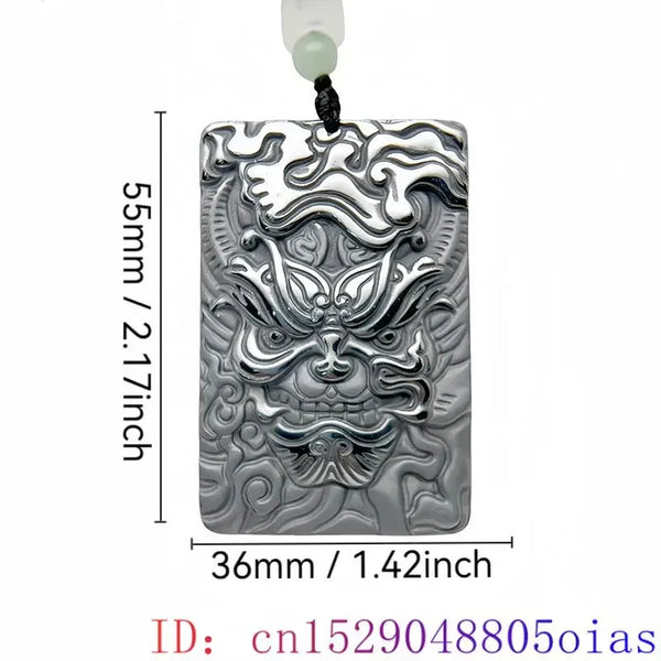 Silver Terahertz Tiger Pendant-ToShay.org