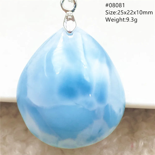 Blue Larimar Pendant-ToShay.org