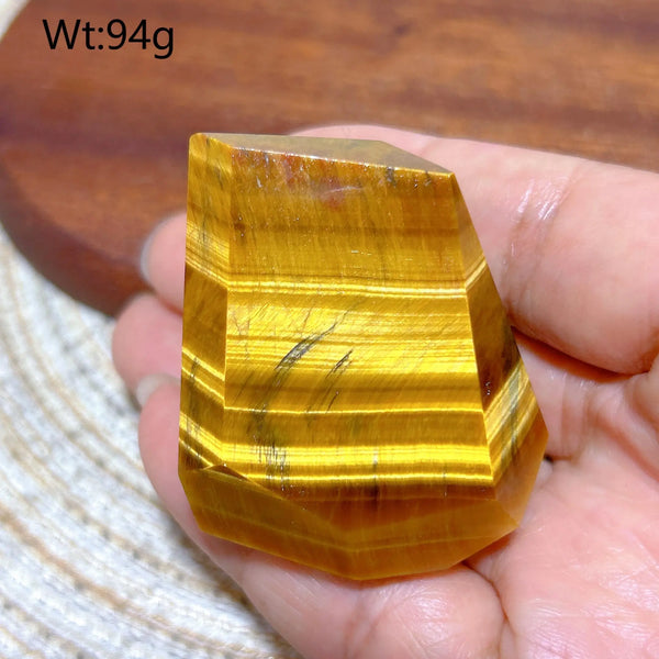 Blue Yellow Tiger Eye Stone-ToShay.org