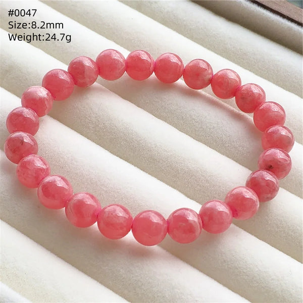 Pink Rhodochrosite Bracelet-ToShay.org