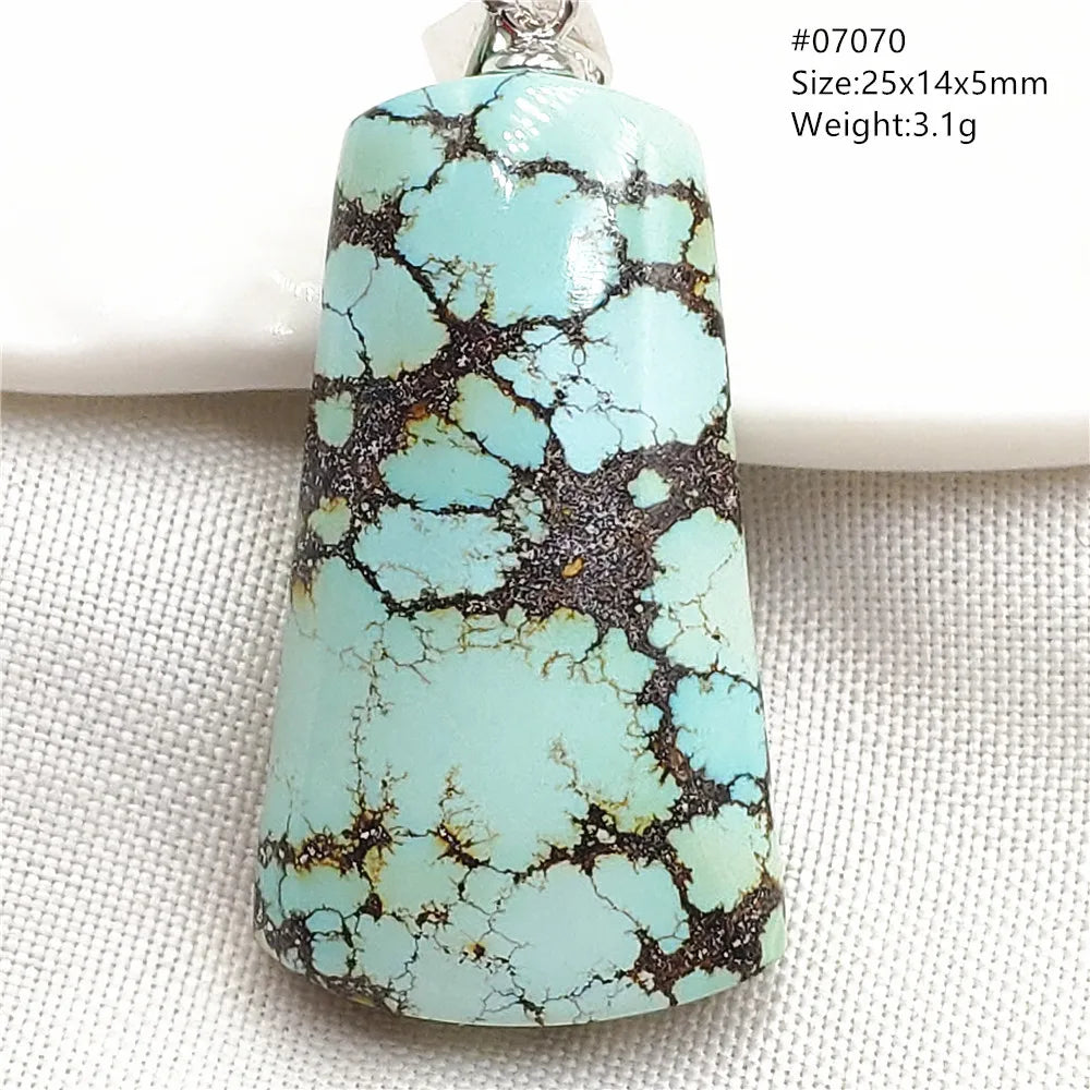 Blue Turquoise Pendant-ToShay.org