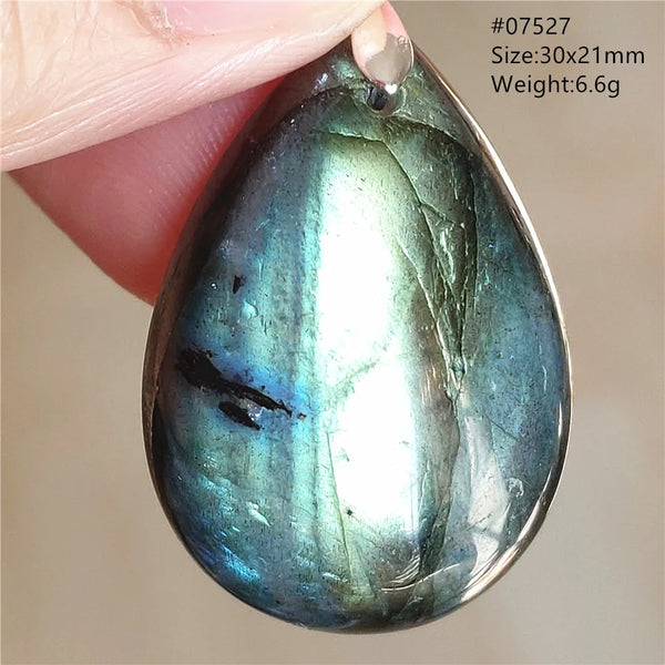 Blue Light Labradorite Pendant-ToShay.org