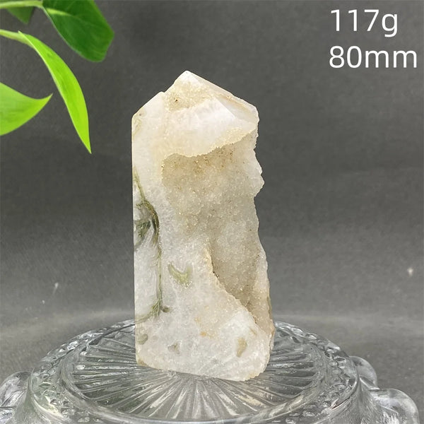 Green Aquatic Agate Point-ToShay.org