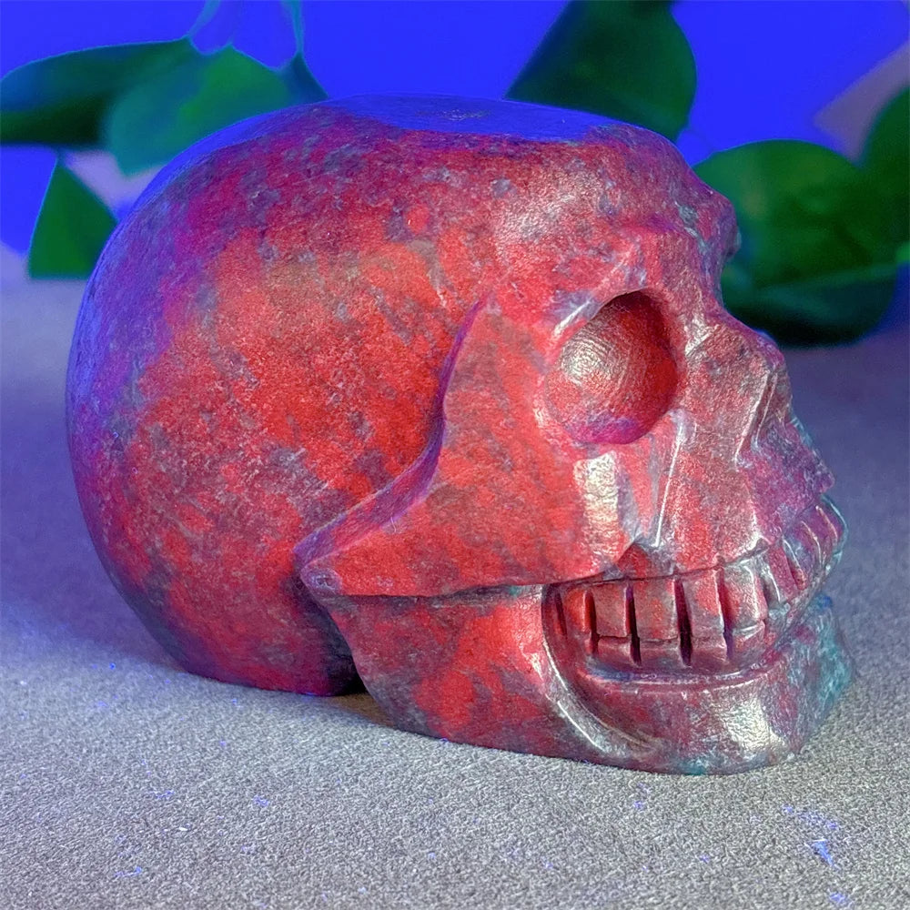 Red Ruby Emerald Skull-ToShay.org