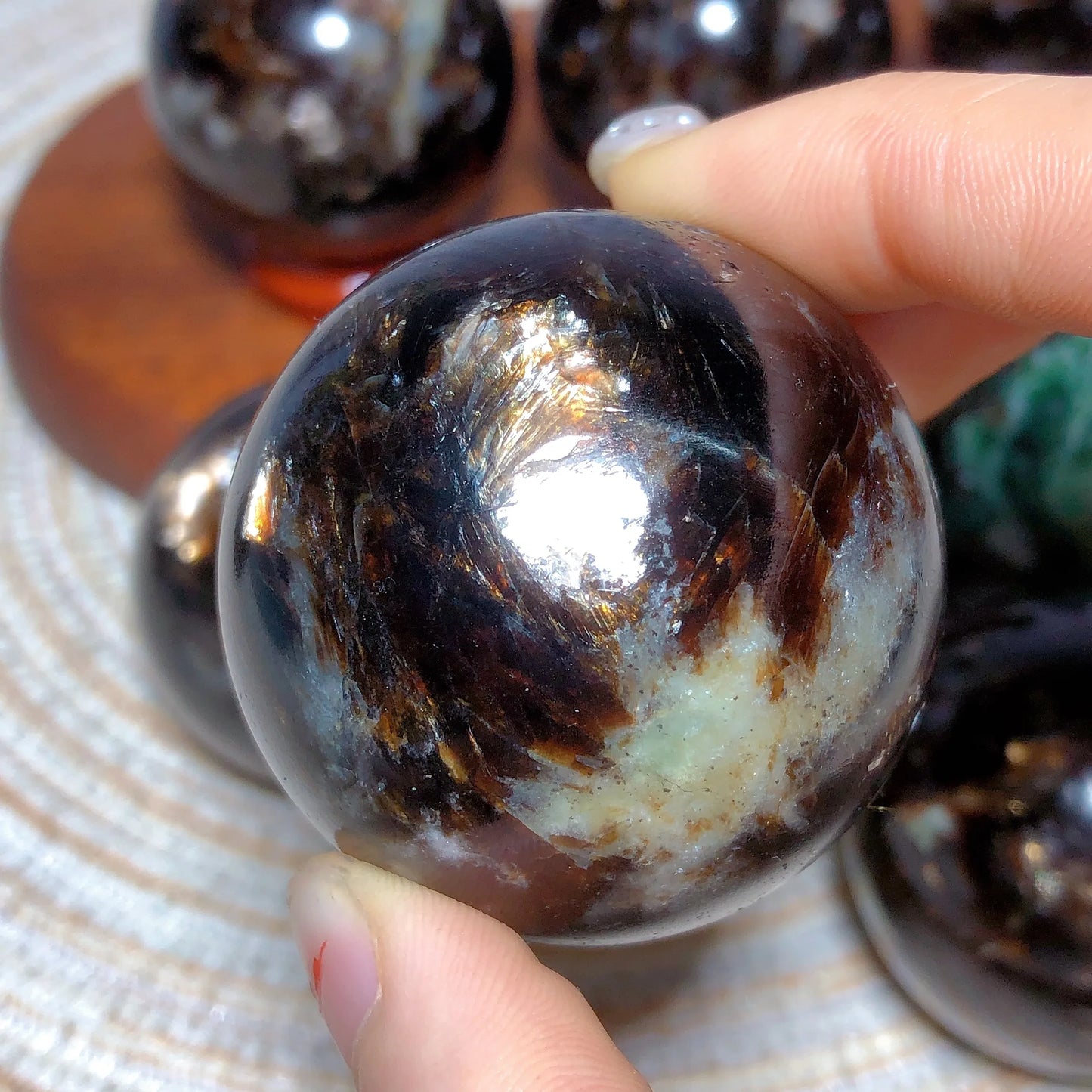 Gold Flash Mica Ball-ToShay.org