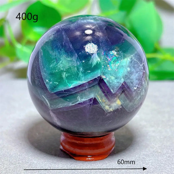 Green Fluorite Ball-ToShay.org