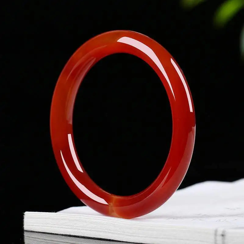 Red Agate Bangle-ToShay.org