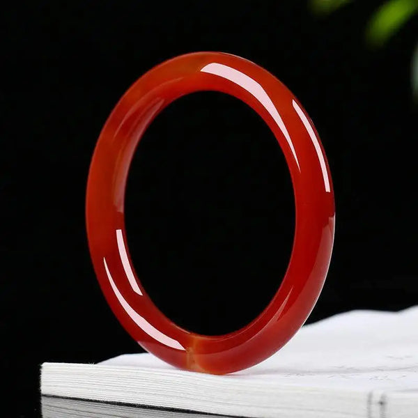 Red Agate Bangle-ToShay.org