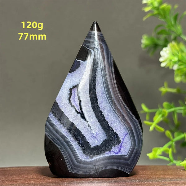 Purple Agate Flame-ToShay.org