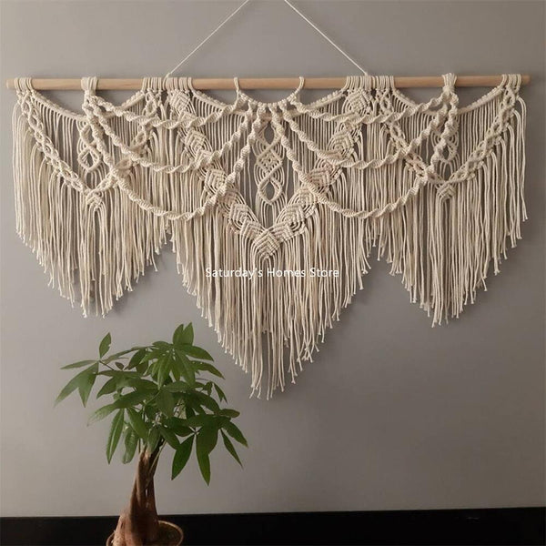 Macrame Tapestry Wall Hanging-ToShay.org
