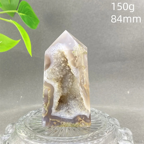 Green Aquatic Agate Point-ToShay.org