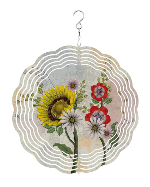 Sunflower Wind Spinner-ToShay.org