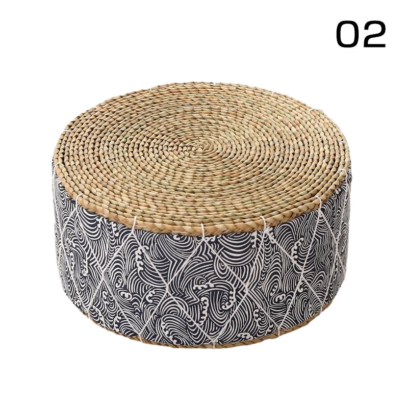 Rattan Foot Stool-ToShay.org