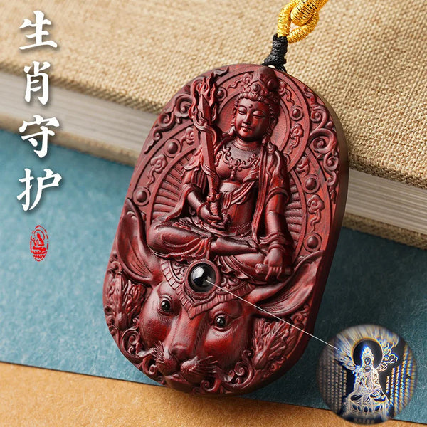 Sandalwood Zodiac Pendant-ToShay.org