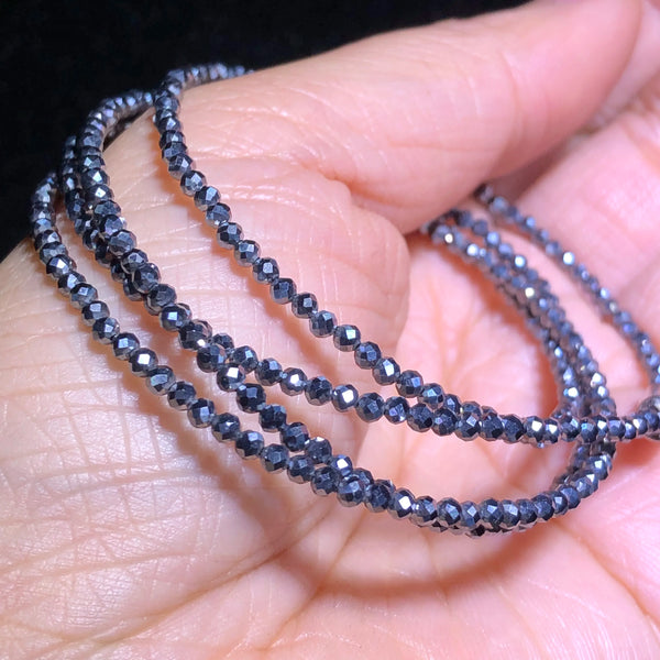 Silver Terahertz Bead Bracelet-ToShay.org