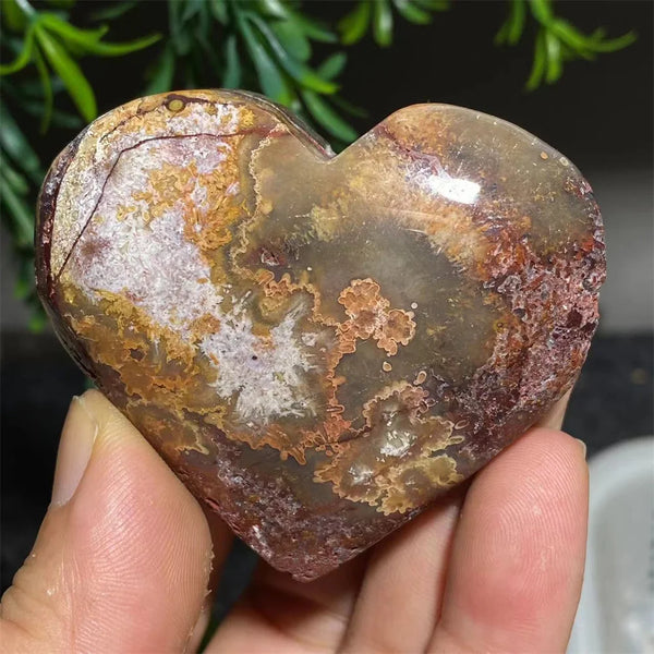Red Agate Heart-ToShay.org