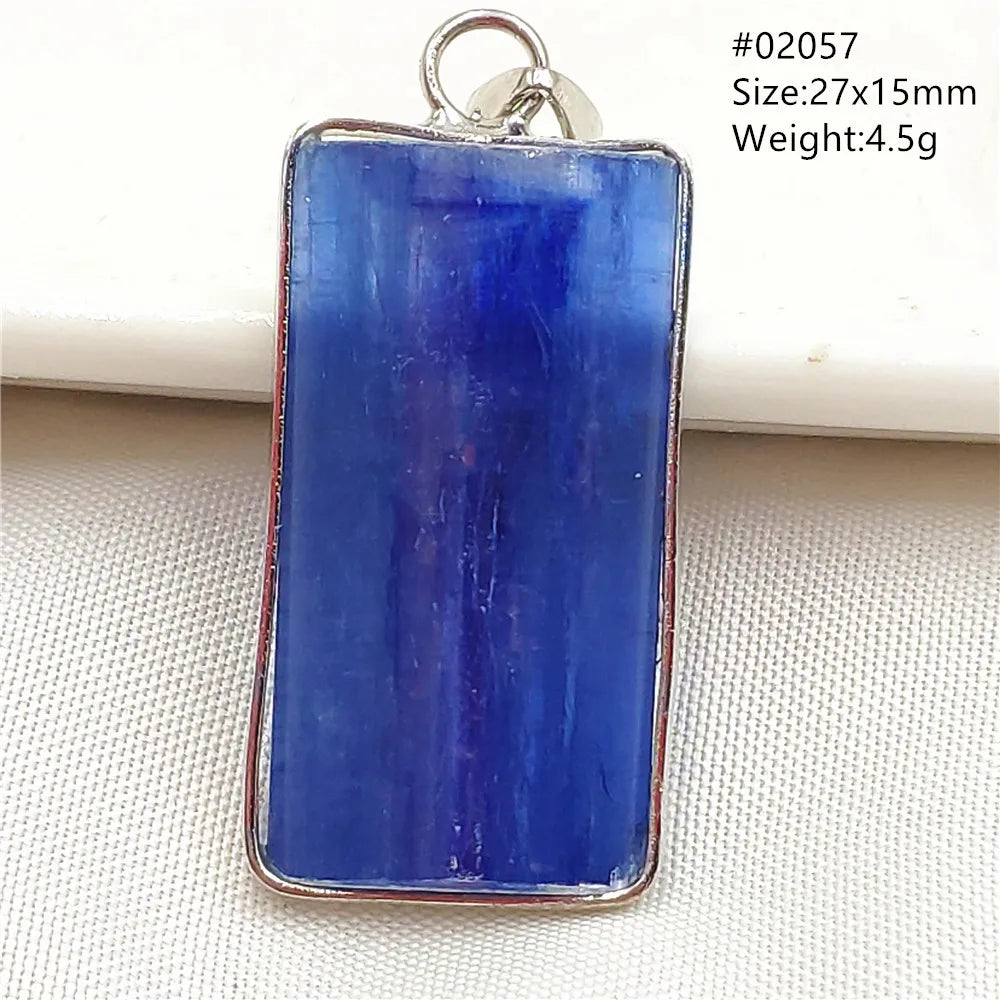 Blue Kyanite Cat Eye Pendant-ToShay.org