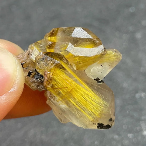 Gold Rutilated Quartz Crystal-ToShay.org