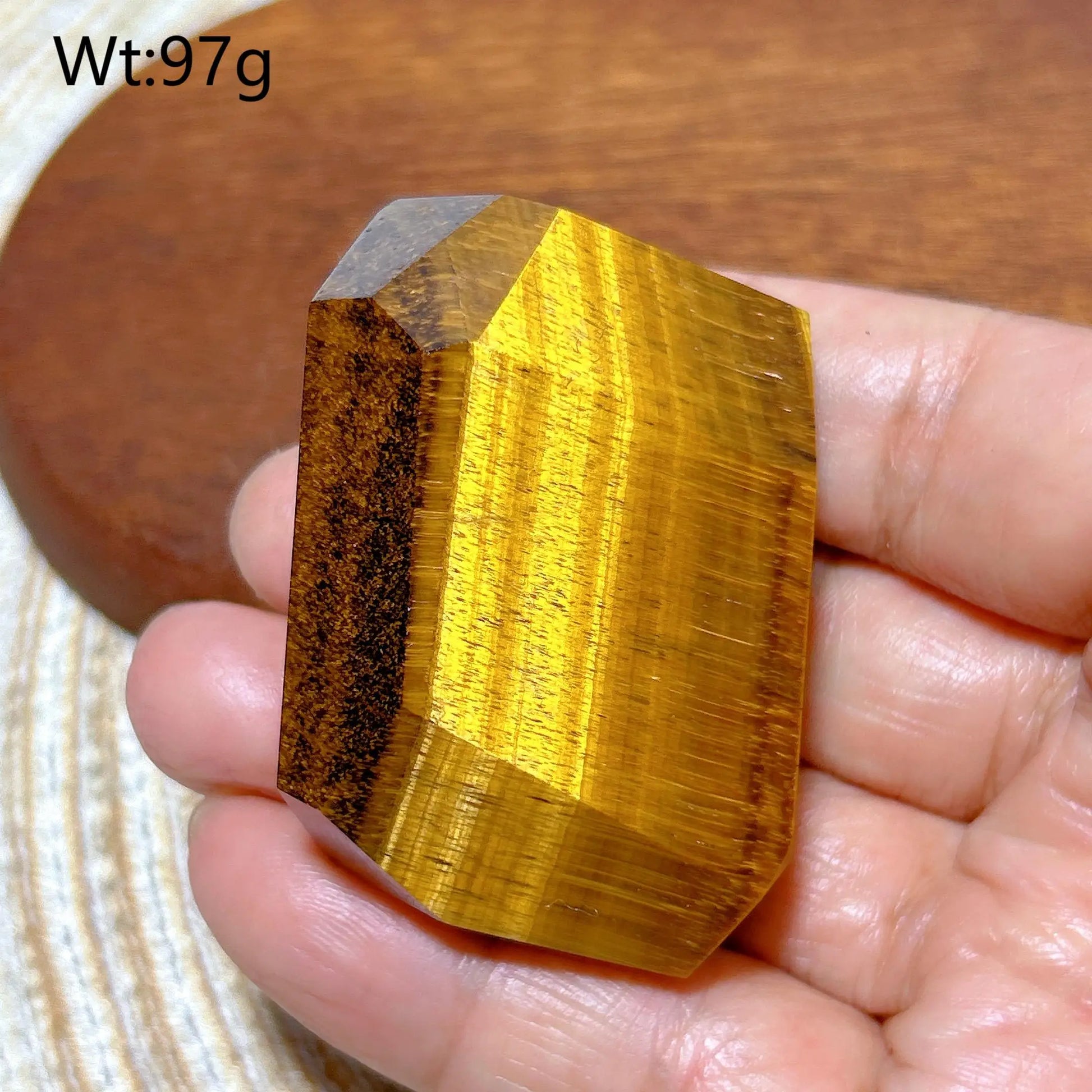Blue Yellow Flash Tiger Eye-ToShay.org