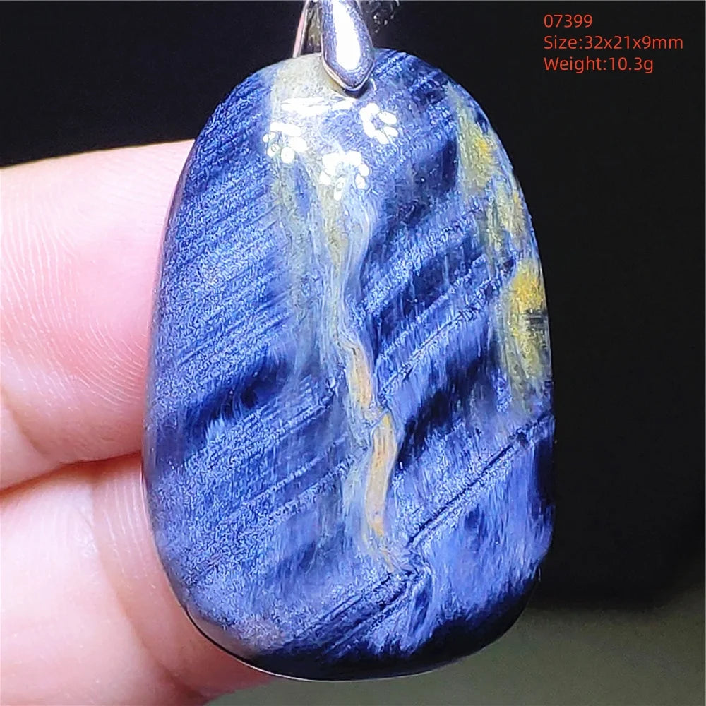 Blue Pietersite Pendant-ToShay.org