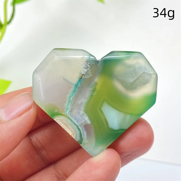 Green Cherry Blossom Agate-ToShay.org