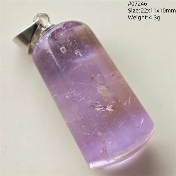 Purple Yellow Ametrine Pendant-ToShay.org