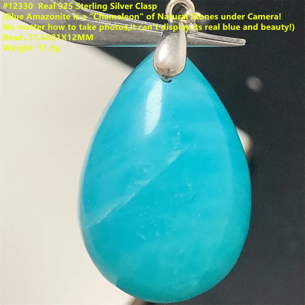 Blue Amazonite Pendants-ToShay.org