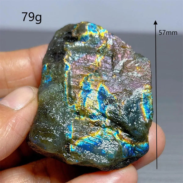 Blue Rainbow Labradorite Crystal-ToShay.org