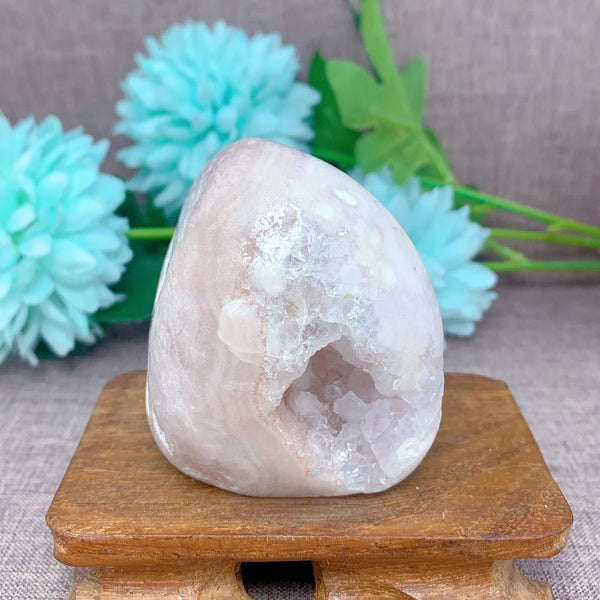 Pink Amethyst Agate Geode-ToShay.org
