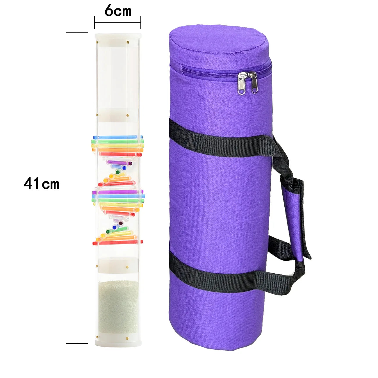 Clear Crystal Rain Sticks-ToShay.org