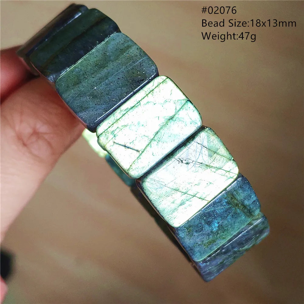 Blue Light Labradorite Bracelet-ToShay.org
