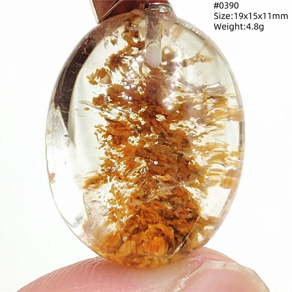 Red Orange Phantom Quartz-ToShay.org