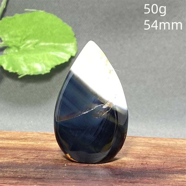 Black Silk Agate Torch-ToShay.org