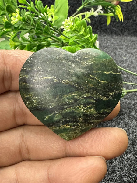 Green Emerald Stone Heart-ToShay.org