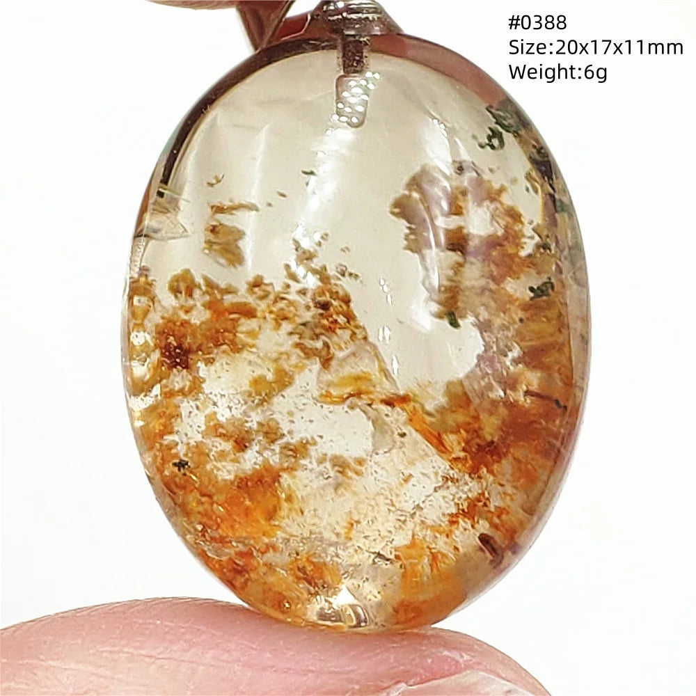 Green Phantom Quartz Pendant-ToShay.org