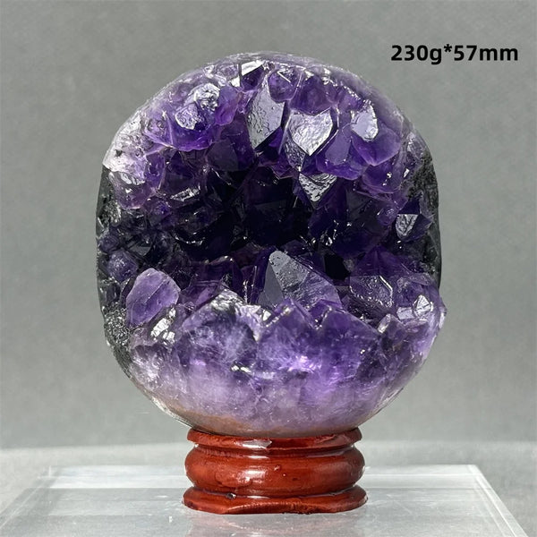 Purple Amethyst Cluster Ball-ToShay.org