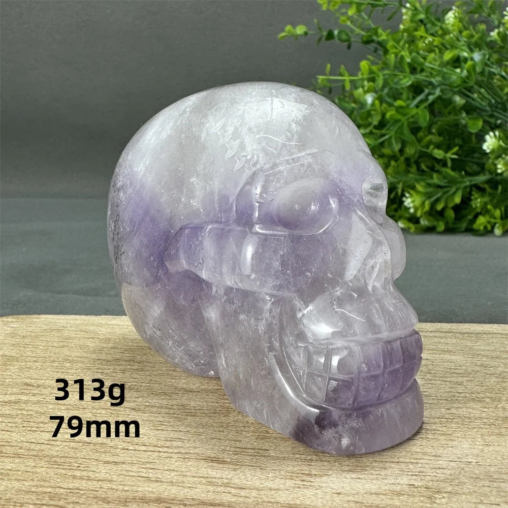 Purple Amethyst Skulls-ToShay.org