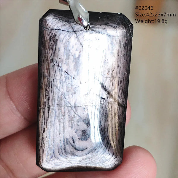 Black Hypersthene Pendant-ToShay.org