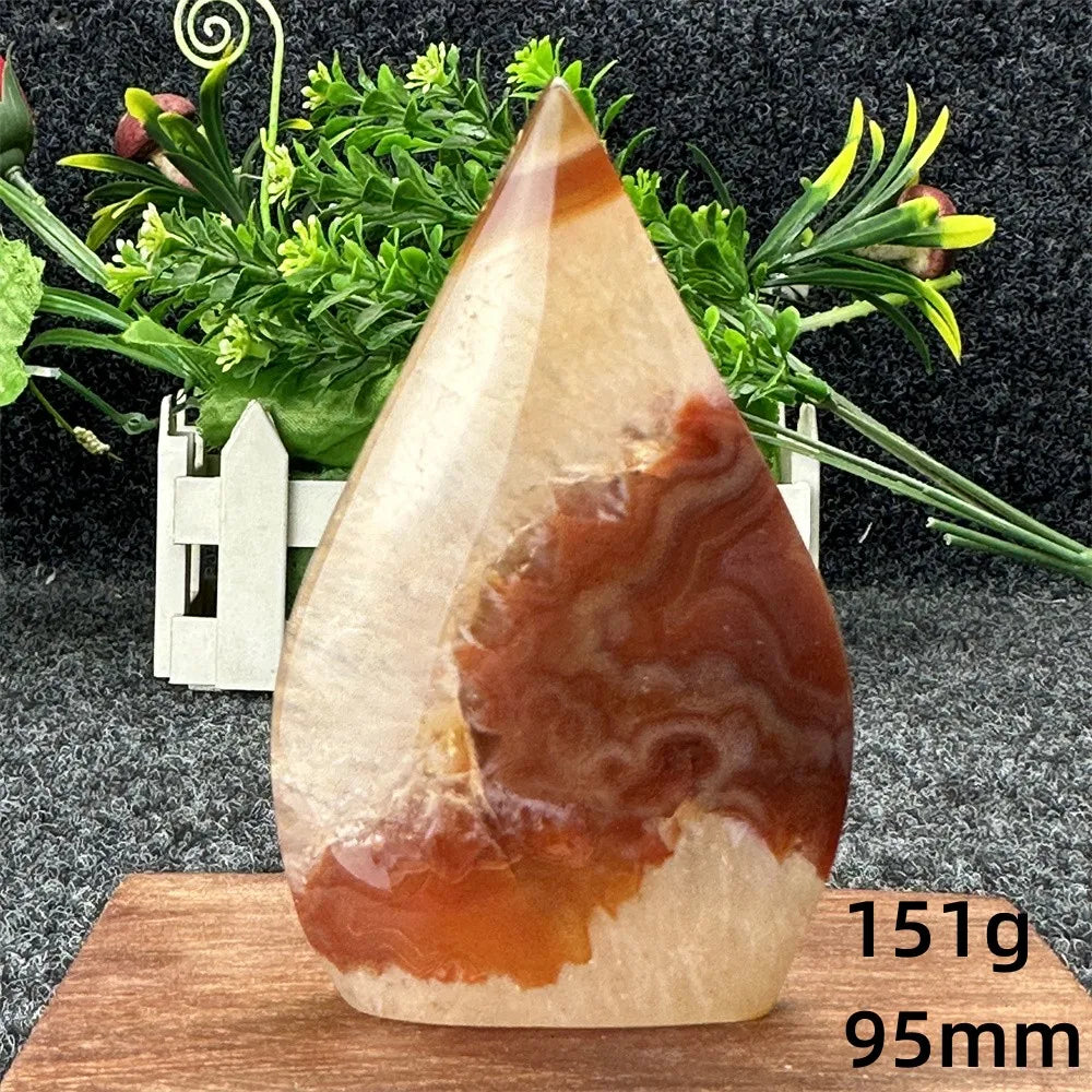 Red Carnelian Striped Agate-ToShay.org