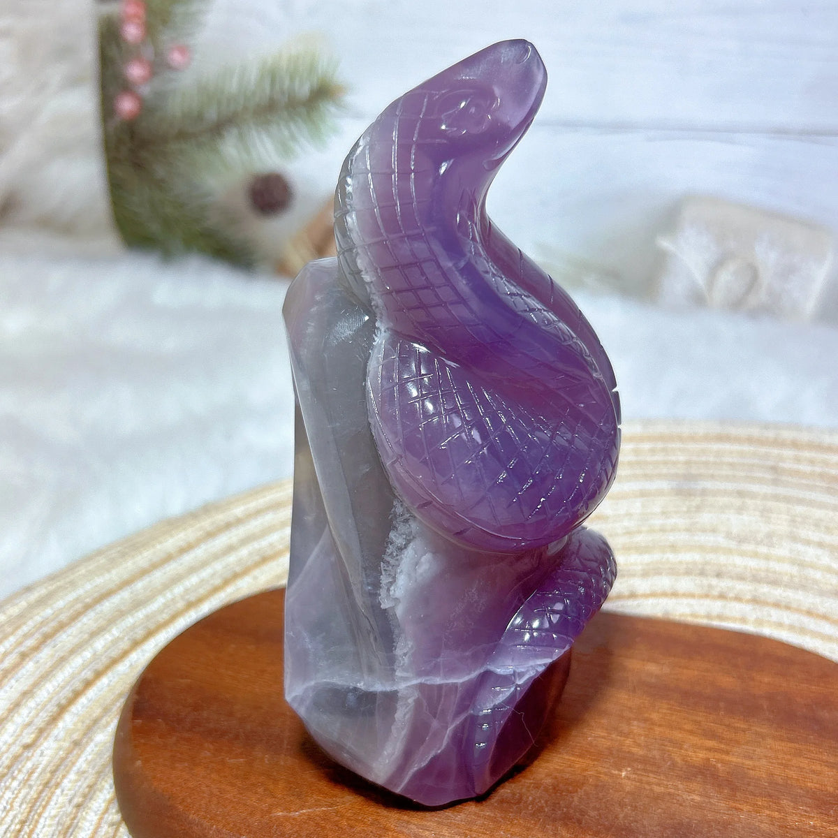 Purple Fluorite Snake-ToShay.org