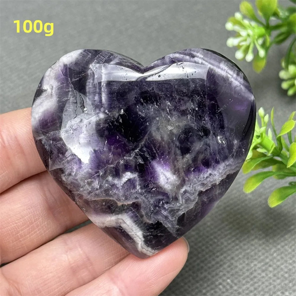 Purple Dream Amethyst Hearts-ToShay.org