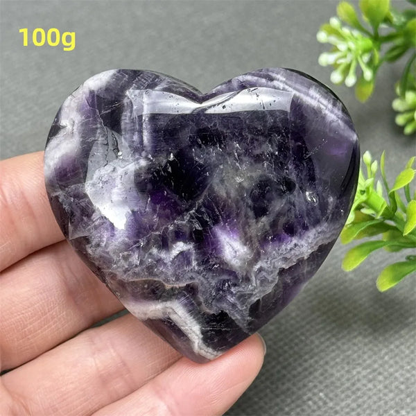 Purple Dream Amethyst Heart-ToShay.org